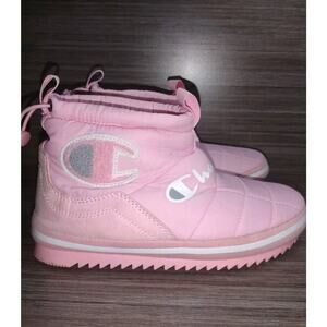 Champion Rally WINTER Boots Booties PINK CANDY Girls Size 4 snow shoes winter
